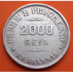 .BRASIL 500 REIS 1913 DAMA PLATA SC SILVER BRAZIL KM.512