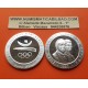 1 MONEDA + CÁPSULA x España 2000 PESETAS 1990 EMBLEMA OFICIAL OLIMPIADA BARCELONA 1992 1ª Serie PLATA FDC SC 0,80 ONZAS