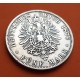 .ALEMANIA BAYERN 2 MARCOS 1911 D LEOPOLDO PLATA SC SILVER