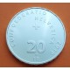 . @RARA@ SUIZA 20 FRANCOS 2010 B HENRY DUNANT CRUZ ROJA FUNDADOR MONEDA DE PLATA SC Switzerland 20 Francs