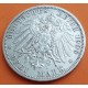 ALEMANIA 5 MARCOS ESVASTICA NAZI 1936 G PLATA III REICH LUJO