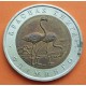 @ESCASA@ RUSIA 50 RUBLOS 1994 FLAMENCOS KM.371 MONEDA BIMETALICA MBC Russia Serie RED DATA BOOK - FLAMINGO