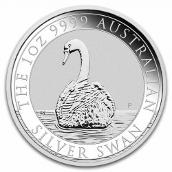 . 1 aacoin @ÚLTIMA MONEDA de ISABEL II@ AUSTRALIA 1 DOLAR 2023 SILVER SWAN Cisne PLATA cápsula Dollar ONZA OZ