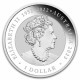 . .1 DOLAR 2016 AUSTRALIA AÑO LUNAR DEL MONO PLATA Silver Oz