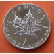 @LA DE LA FOTO@ CANADA 5 DOLARES 2008 HOJA DE ARCE MONEDA DE PLATA PURA 9999 cápsula $5 Silver MAPLE LEAF 1 ONZA