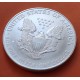 ESTADOS UNIDOS 1 DOLAR 1996 EAGLE LIBERTY @RARA@ MONEDA DE PLATA PURA SC $1 Dollar Coin USA UNITED STATES ONZA OZ OUNCE