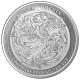 . 1 aaacoin @29/MAYO Envío@ NIUE 2 DOLARES 2024 SILVER PHOENIX King Charles III MONEDA DE PLATA OZ ONZA cápsula