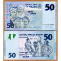 NIGERIA 50 NAIRA 2006 AGRICULTORES y ABORIGENES Pick 35A BILLETE SC Africa UNC BANKNOTE