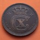 DINAMARCA 5 ORE 1916 VBP GJ SIGLAS DEL REY CHRISTIAN X KM.814.1 MONEDA DE BRONCE MBC+ @ESCASA@ Denmark coin