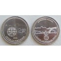 PORTUGAL 2,50 EUROS 2008 UNESCO PORTO CENTRO HISTORICO DE OPORTO MONEDA DE NICKEL SC