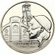 BELGICA 10€ EUROS 2002 TREN TRANVIA PLATA SILVER PROOF