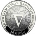 IRLANDA 10 EUROS 2005 SIR WILLIAM ROWAN HAMILTON KM.44 MONEDA DE PLATA PROOF Ireland Eire Irland silver coin