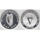 IRLANDA 10 EUROS 2005 HAMILTON PLATA PROOF SILVER EIRE