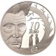 IRLANDA 10 EUROS 2006 ESCRITOR SAMUEL BECKETT KM.45 MONEDA DE PLATA PROOF Ireland Eire Irland silver coin