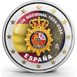 . 1 moneda x ESPAÑA 2 EUROS 2022 ELCANO V CENTENARIO DE LA VUELTA AL MUNDO SC BIMETALICA CONMEMORATIVA