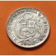 . 1 SOL 1934 PERU Ceca de Lima DAMA SENTADA PLATA BAJA MBC+