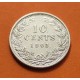 @ESCASA@ HOLANDA 10 CENTIMOS 1903 WILHELMINA REINA GUILLERMINA KM.135 MONEDA DE PLATA EBC- The Netherlands 15 mm 1,50 gramos