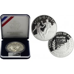 . ESTADOS UNIDOS $1 DOLAR 1991 P KOREAN WAR PLATA PROOF Dollar S