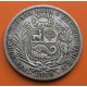 PERU 1 SOL 1889 TF Ceca de Lima DAMA SENTADA KM.196 MONEDA DE PLATA MBC REPUBLICA PERUANA