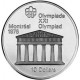 CANADA 10 DOLARES 1974 TEMPLO DE ZEUS OLIMPIADA MONTREAL 1976 KM.97 MONEDA DE PLATA SC 10 Dollars 1,45 ONZAS