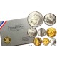 8 monedas x FRANCIA ESTUCHE 1973 Coffret FLEURS DE COINS SPECIMEN Francia 10 FRANCOS 1973 PLATA