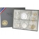 . FRANCIA Coffret 1980 FLEURS DE COINS 10 SPECIMEN SET FRANCE