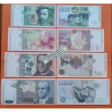 4 billetes NUEVOS PERFECTOS SIN CIRCULAR x España 1000+2000+5000+10000 PESETAS 1992 CON y SIN SERIE Pick 163+164+165+166 SC