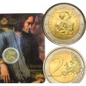 .SAN MARINO 2€ EUROS 2011 GIORGIO VASARI RARA SC UNC