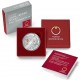 @CRISTAL DE SWAROVSKI@ AUSTRIA 20 EUROS 2021 BUHO Europa 2ª MONEDA PLATA ESTUCHE Serie LOS OJOS DEL MUNDO OWL HEULE