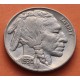 @PRECIOSA@ ESTADOS UNIDOS 5 CENTAVOS 1930 BUFFALO e INDIO NATIVO MBC KM.134 MONEDA DE NICKEL USA 5 cent