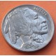 @PRECIOSA@ ESTADOS UNIDOS 5 CENTAVOS 1930 BUFFALO e INDIO NATIVO MBC KM.134 MONEDA DE NICKEL USA 5 cent