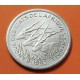 ESTADOS DEL AFRICA CENTRAL 1 FRANCO 1992 ANTILOPES KM.8 MONEDA DE ALUMINIO SC+ Central African States 1 FRANC CFA