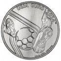 . 1 aacoin @ENVIO HOY@ PORTUGAL 5 EUROS 2024 EUROCOPA DE FUBOL en ALEMANIA 3º MONEDA NICKEL SC