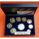 ESPAÑA ESTUCHE FNMT EURO 2002 PROOF 1+2+5+10+20+50 CENTIMOS 1+2 EUROS 2002 + 12 EUROS 2002 PLATA 9 MONEDAS