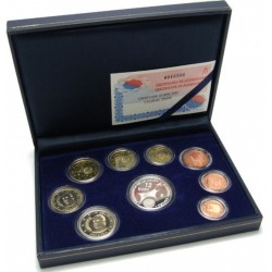 ESPAÑA ESTUCHE FNMT EURO 2002 PROOF 1+2+5+10+20+50 CENTIMOS 1+2 EUROS 2002 + 12 EUROS 2002 PLATA 9 MONEDAS