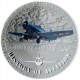 @TIrada 1.940 + ESTUCHE@ BURUNDI 5000 FRANCOS 2015 VOUGHT F4U CORSAIRHistoria de la Aviación KM.44 MONEDA DE PLATA PROOF COLORES