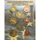 @OFERTA@ CHIPRE MONEDAS EURO PRUEBA 2004 CARTERA SET Euro Set 8 coins ESSAI PROBE PATTERN Cyprus Zypern