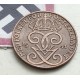 SUECIA 2 ORE 1941 CORONAS del REY GUSTAV V KM.778 MONEDA DE BRONCE Sweden OCUPACION NAZI III REICH WWII