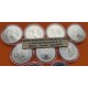 10 monedas NO BOLSA FNMT x ESPAÑA 12 EUROS 2002+2003+ 2004 x2 +2005+2006+2007+2008+2009+2010 PLATA SC SI CAPSULAS