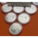 10 monedas NO BOLSA FNMT x ESPAÑA 12 EUROS 2002+2003+ 2004 x2 +2005+2006+2007+2008+2009+2010 PLATA SC SI CAPSULAS