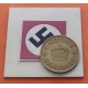 DINAMARCA 1 KRONE 1939 N-GJ CORONA REY CHRISTIAN X KM.824.2 MONEDA DE LATON OCUPACION NAZI III REICH WWII Denmark