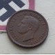 CANADA 1 CENTAVO 1941 REY JORGE VI y HOJA ARCE KM.32 MONEDA DE BRONCE MBC 1 Cent WWII 2ª Guerra Mundial