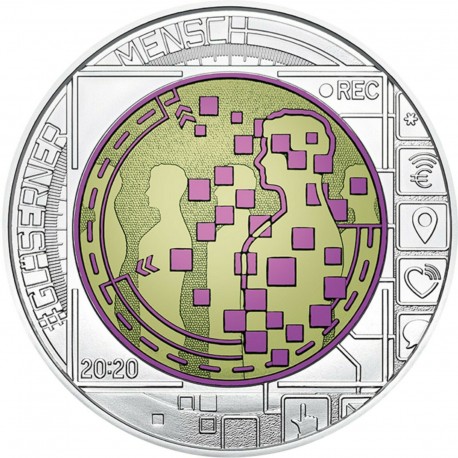 . 2015 AUSTRIA 25 EUROS PLATA NIOBIO COSMOLOGIA SILVER COSMOLOGY