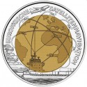 . AUSTRIA 25 EUROS 2006 SATELLITE NAVIGATION PLATA NIOBIO SILVER