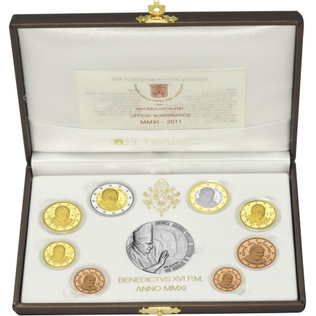 . 2015 VATICANO ESTUCHE EUROS PROOF + 20 EUROS PLATA SILVERSET