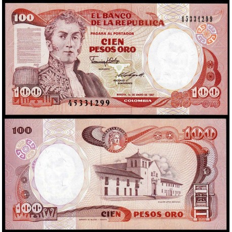 . COLOMBIA 1000 PESOS 2014/2015 JORGE ELIEGER Pick 456 SC BILLET