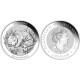 . .1 DOLAR 2016 AUSTRALIA AÑO LUNAR DEL MONO PLATA Silver Oz