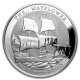 . 1 aaacoin @12/JULIO Envío - RARA@ BRITISH VIRGIN ISLANDS 1 DOLAR 2020 BARCO PIRATA THE MAYFLOWER MONEDA DE PLATA OZ ONZA