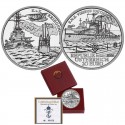 AUSTRIA 20 EUROS 2006 BARCO de VAPOR VIRIBUS UNITIS SMS KM.3134 MONEDA DE PLATA ESTUCHE Österreich