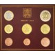 VATICANO CARTERA OFICIAL EUROS 2021 ESCUDO PAPA FRANCISCO 1+2+5+10+20+50 Céntimos 1 EURO + 2 EUROS 2021 Divisionale SET